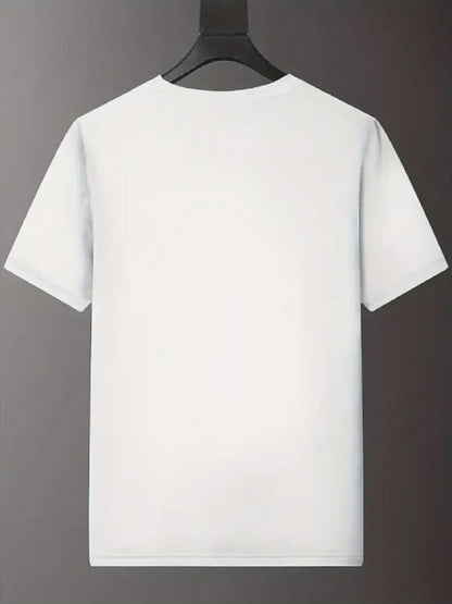 "Squid Dance" 2D Print Trendy And Unique Boys' T-Shirt, Casual Short-Sleeve Lucky And Comfortable Summer Outdoor Top. SS69