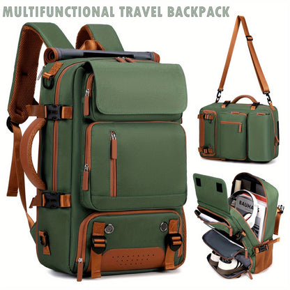 Large Capacity Laptop Backpack Compatible for 16-Inch Notebooks - Lightweight Soft Travel Hiking Bookbag with Adjustable Straps, Padded Back & Practical Pockets - Unisex Computer Backpack for, s, College ()