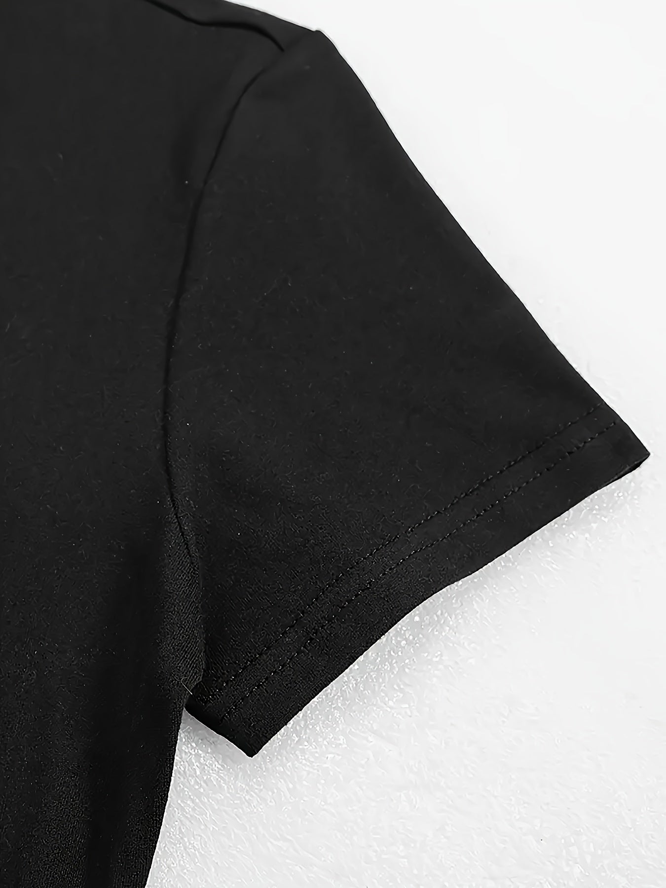 [Graphic Print Crew Neck Tee] Graphic Print Crew Neck T-shirt, Y2K Short Sleeve Top for Spring & Summer, Women's Clothing SS69