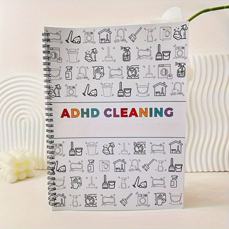 36 Page Attention Deficit Disorder Cleaning Plan Board - A Comprehensive Home Maintenance Organization Checklist Covering Daily, Periodic, Monthly, And Annual Tasks, with a Household Schedule SS69