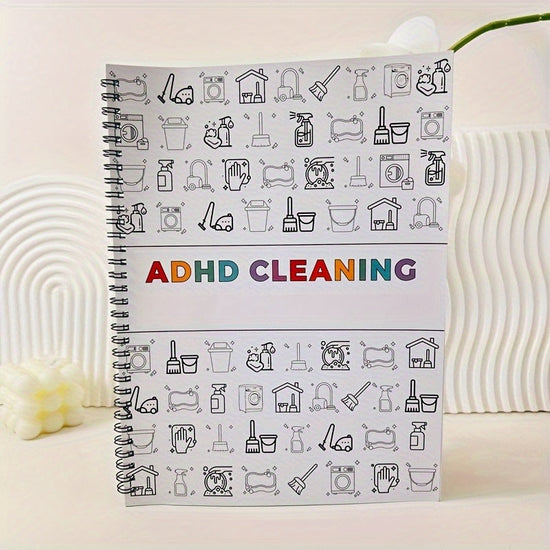 36 Page Attention Deficit Disorder Cleaning Plan Board - A Comprehensive Home Maintenance Organization Checklist Covering Daily, Periodic, Monthly, And Annual Tasks, with a Household Schedule SS69