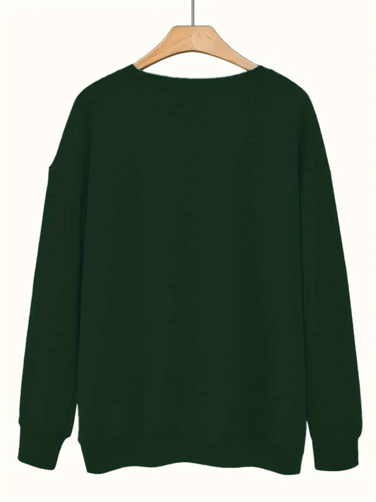 Women's Funny Murder Show Graphic Sweatshirt - Crime Drama TV Fan Apparel - Soft Polyester Pullover Sweater - Long Sleeve Round Neck Casual Sweater for Fall/Winter - Funny TV Show Outfit Gift for s & Women - Machine Washable SS69