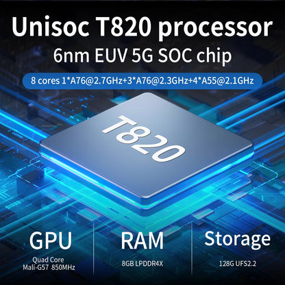 ANBERNIC RG Cube Handheld Game Console 3.95'' IPS Multi - touch Screen T820 Android 13 RGB Joystick 5200mAh Video Gaming Consoles - SS69