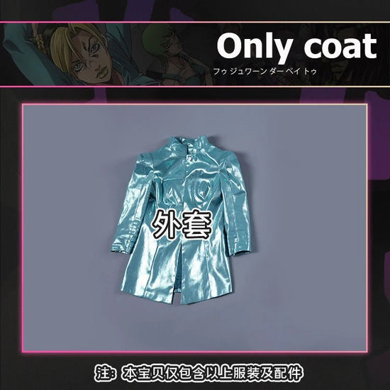 Anime JoJo's Bizarre Adventure Stone Ocean Cujoh Jolyne Cosplay Costume Jolyne Kujo Cosplay Halloween Party Uniforms Custom Made - SS69