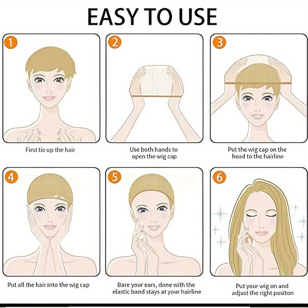 1pc Anime Inspired Lotus Pink Tiger Clip Wig, Double Ponytail, Long Straight Hair, Heat Resistant, Buckle Net Cap, Cosplay Festive Dress Up Wig for Party Gatherings and Everyday Use SS69