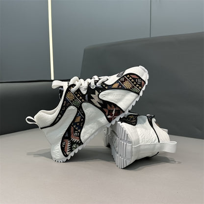 Breathable Men's Fashion Running Shoes - Comfortable Soft Soles for Outdoor Jogging, Winter, Autumn - SS69