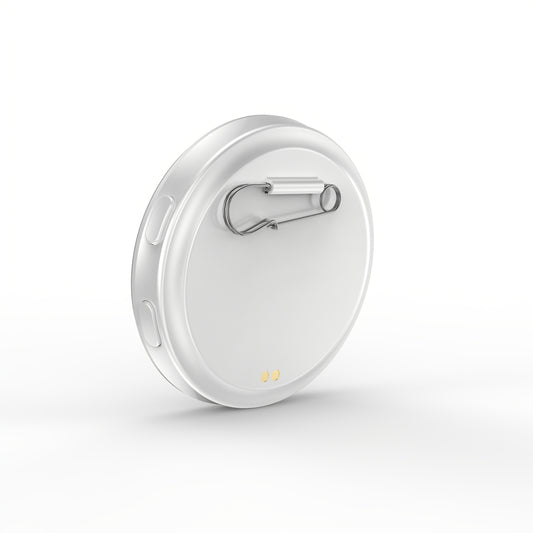 2026 New Electronic Badge with Display, Dynamic Touch, High Frame Rate, 600mAh Battery Life, 6.0 Bluetooth, USB Magnetic Charging, Anime Brooch & Digital Badge Compatible with Anime Fans to Wear On Occasions, Cosplay And Conc