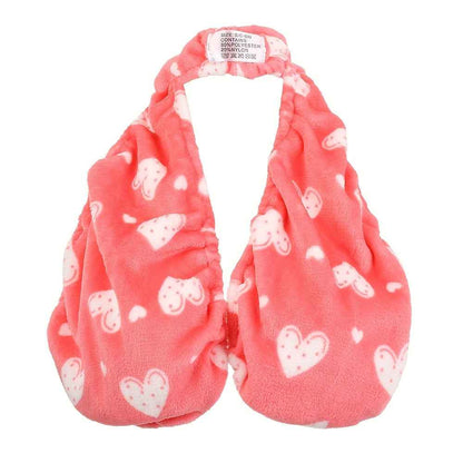 Convenient Absorbent Breathable Towel Bra Suitable for Beach, Sports, Indoor Daily Wear, Towel Hanging Neck, Chest Wrapping, Strapless Support, Double-sided Plush Super Soft And Warm, Suitable for Beautiful Women, A Small Gif