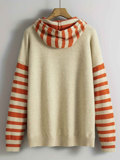 [Cute Sweater] Cute Dachshund Dog Plus Size Women's Casual Round Neck Long Sleeve Sweater | 3D Digital Print, Navy Blue, Cozy Fall Winter Top, Dog Sweater, Winter Comfort Clothing, Texture