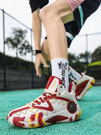 Women's Sneakers Walking Shoes, Lace Up Tennis Shoes, Fashion Non Slip Casual Workout Sneaker Gym Sports SS69