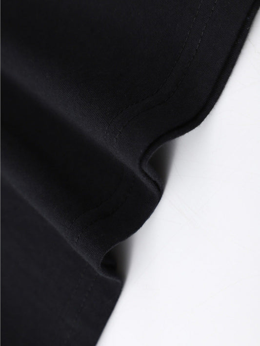 Women's Black History Month T-Shirt - Casual Crew Neck, Colorful Fist Graphic with Inspirational Quotes, Short Sleeve, 100%, Perfect for Outdoor Activities & Casual Wear SS69