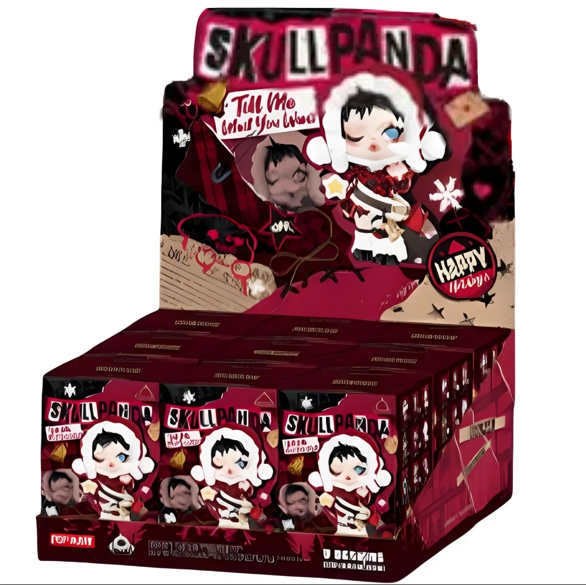 Blind Box Skull Panda Series Figures Tell Me What You Want Surprise Box Figurine PVC Model Collection Decor Christmas Toy Gifts - SS69