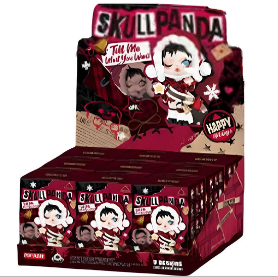 Blind Box Skull Panda Series Figures Tell Me What You Want Surprise Box Figurine PVC Model Collection Decor Christmas Toy Gifts - SS69