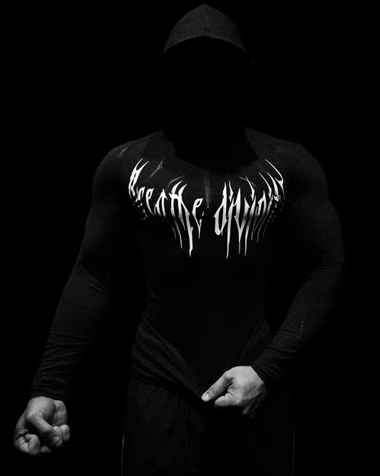 Breathedivinity Compression Hoodies High Stretch Women Quarter Zip Tops Muscle GYM Workout Muscle Fitness (Ship US Only) - SS69