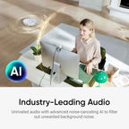 Insta360 Link2C 4K Live Camera | Ultra-clear AI Intelligent Conference Camera, USB Charging, ≤36V Operating Voltage