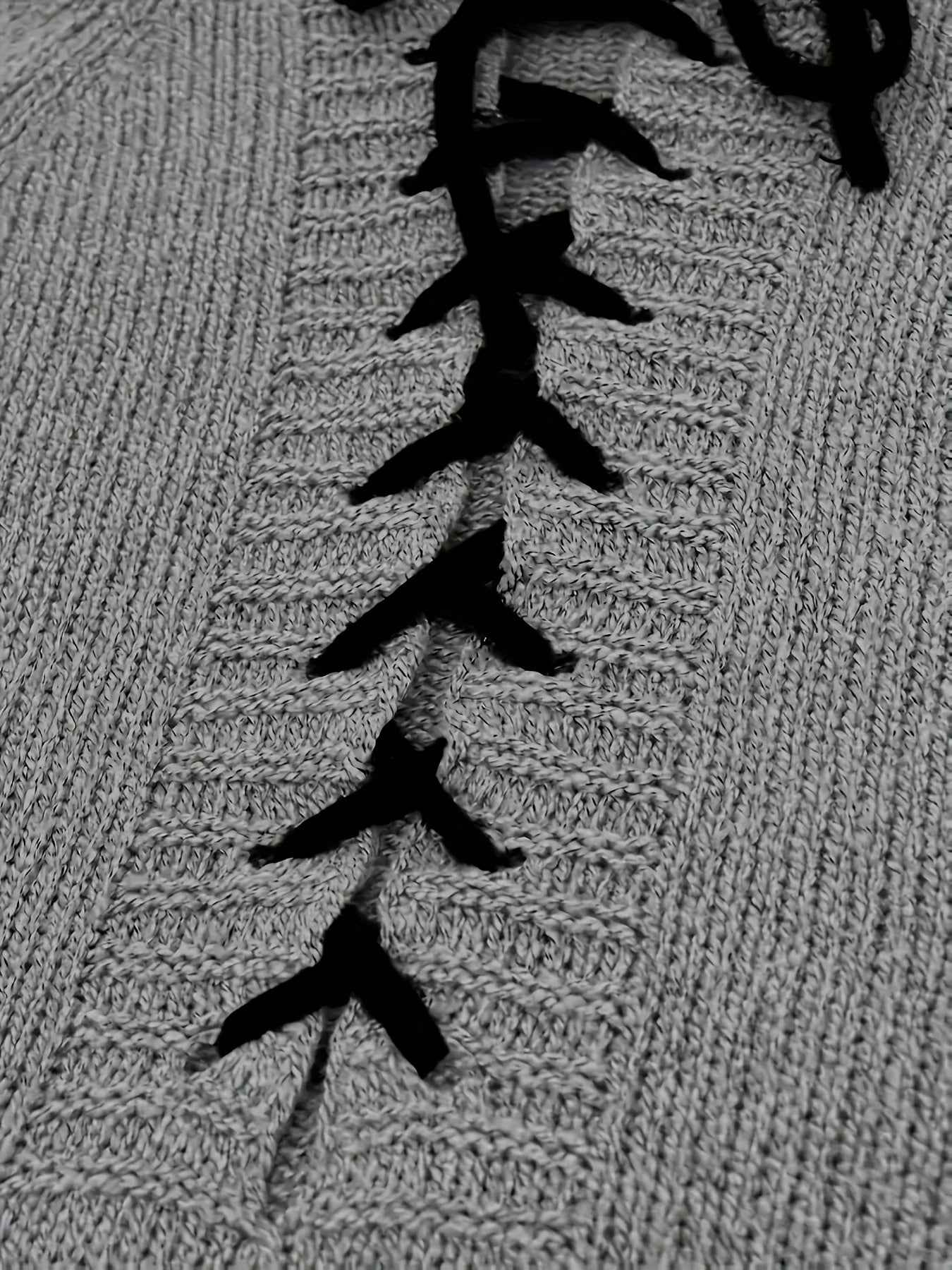 Plus Size, Plus-Size Women's Elegant Hooded Sweater - Long Sleeve Pullover with Adjustable Drawstring Hood, Soft Stretchy Fabric, Machine Washable, Solid Color Casual Winter Fall Tops, Sweater Hoodie, Autumn Apparel, Minimali