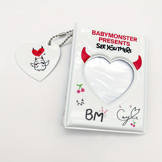 BABYMONSTER K-Pop Photocard Album - Faux Leather, Rectangular Storage for Rami, Ahyeon, Rora, Asa, Rukka, Chiquita, Pharita & More SS69 10.69 1