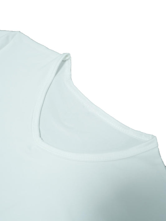 Women'S Gothic Style V-Neck T-Shirt with Alice in Wonderland Print - High-Quality Casual Short Sleeve Top, Floral Design, Perfect for Commuting & Gifting, Halloween & Christmas Horror Night Theme, Halloween Shirts SS69