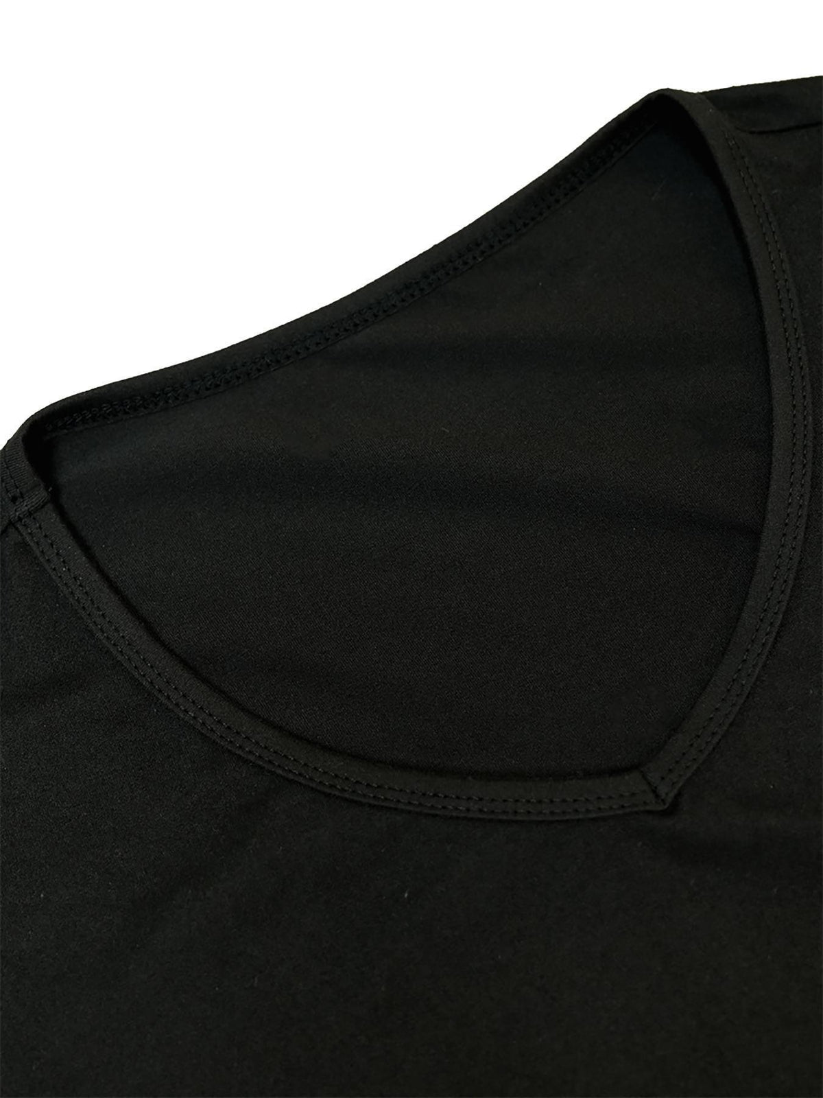 Women'S Gothic Style V-Neck T-Shirt with Alice in Wonderland Print - High-Quality Casual Short Sleeve Top, Floral Design, Perfect for Commuting & Gifting, Halloween & Christmas Horror Night Theme, Halloween Shirts SS69