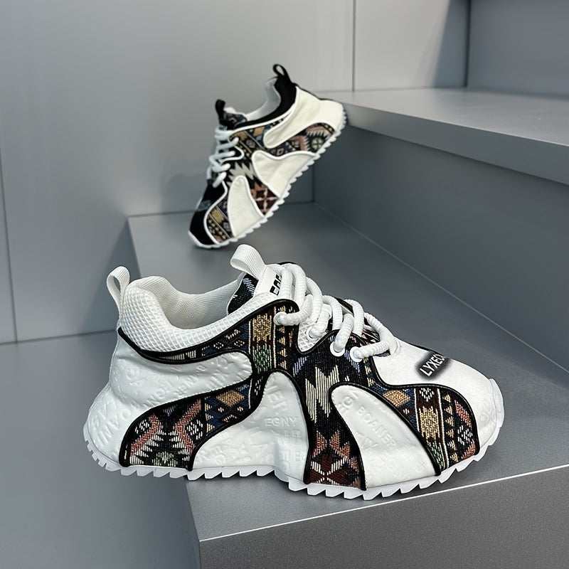 Breathable Men's Fashion Running Shoes - Comfortable Soft Soles for Outdoor Jogging, Winter, Autumn - SS69