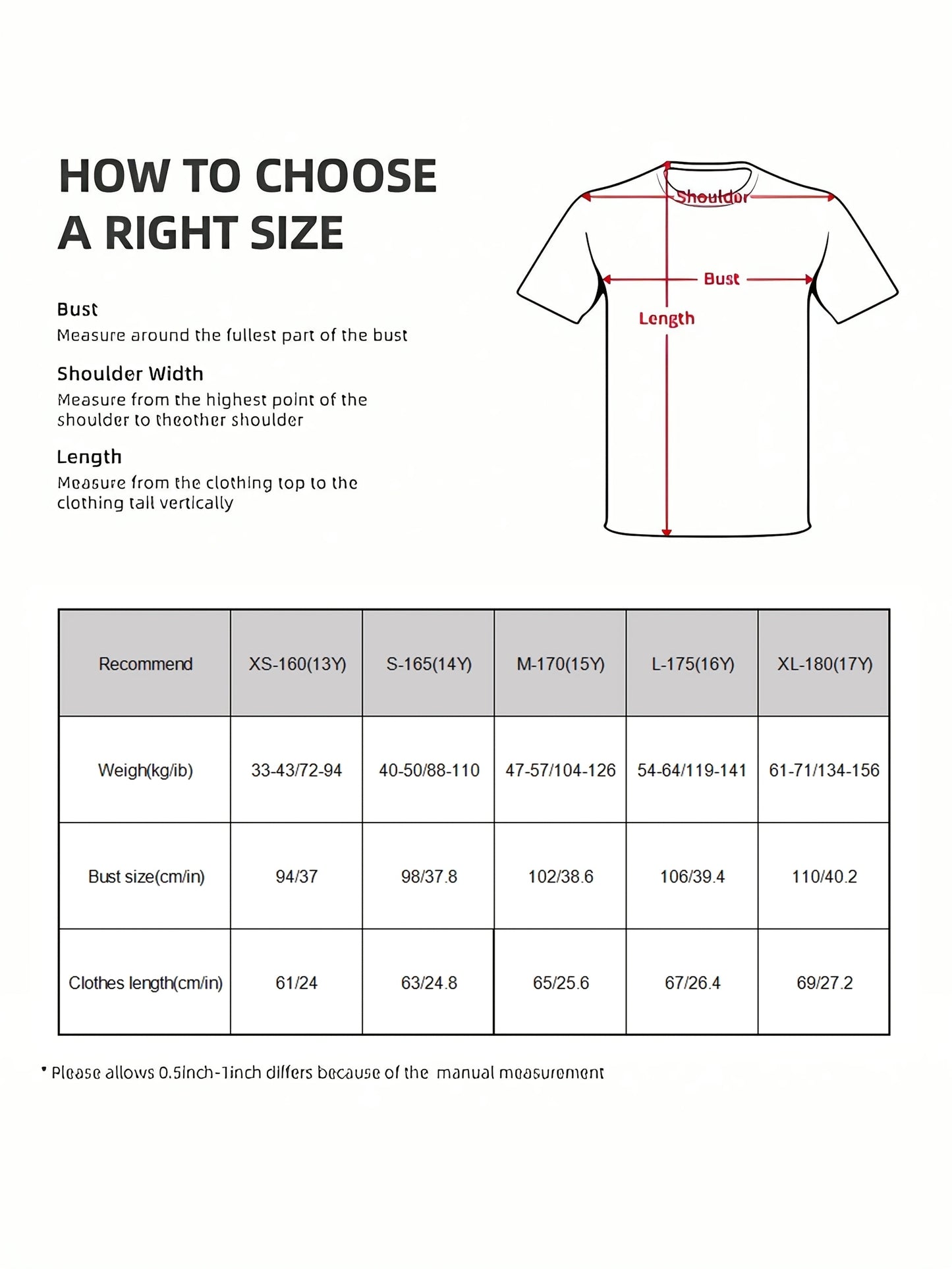 Youth Casual Crew Neck T-Shirt, Polyester 95% Elastane 5% Knit Fabric, All Over Print Short Sleeve Loose Fit Top for All Seasons - SS69