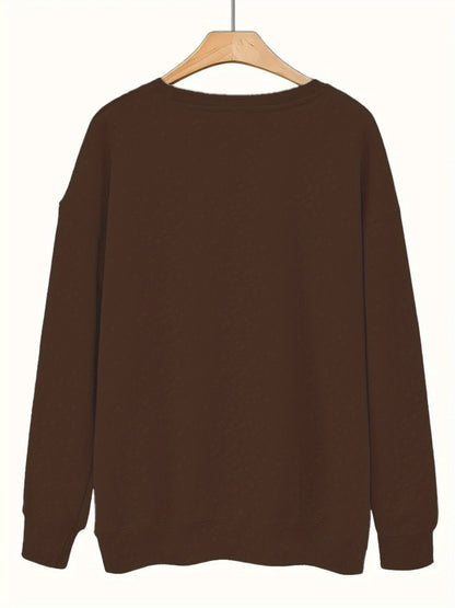 Women's Funny Murder Show Graphic Sweatshirt - Crime Drama TV Fan Apparel - Soft Polyester Pullover Sweater - Long Sleeve Round Neck Casual Sweater for Fall/Winter - Funny TV Show Outfit Gift for s & Women - Machine Washable SS69