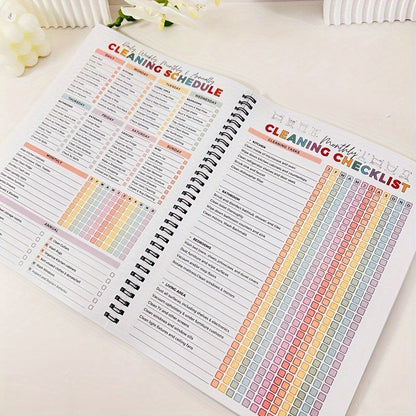 36 Page Attention Deficit Disorder Cleaning Plan Board - A Comprehensive Home Maintenance Organization Checklist Covering Daily, Periodic, Monthly, And Annual Tasks, with a Household Schedule SS69