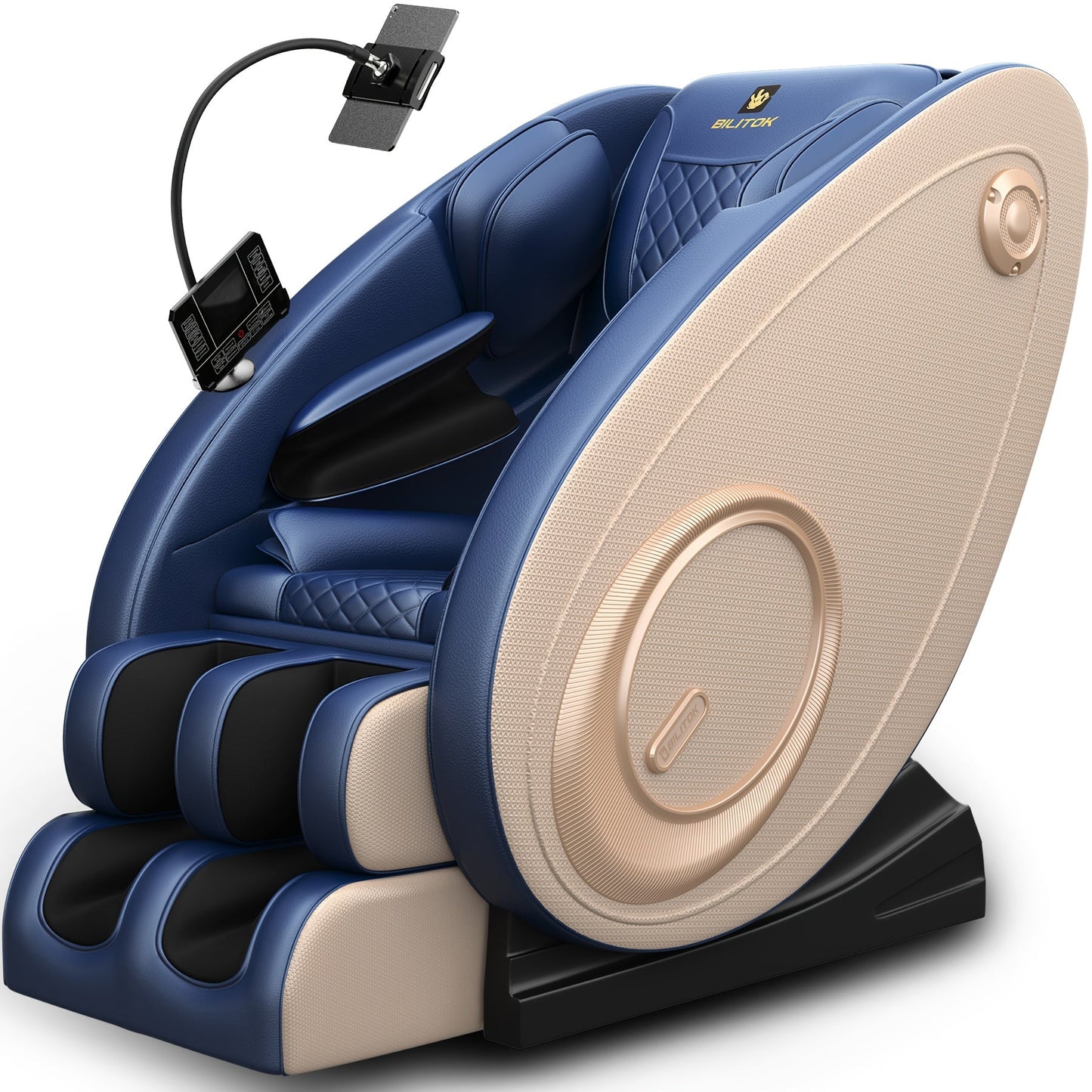 Massage Chair Recliner, Massage Chair Zero Gravity Full Body With Heating, Airbags, Foot Roller, Touch Screen, Ideal For My Older Placed, Easy To Use At Home And In The Office SS69 695.69 Blue