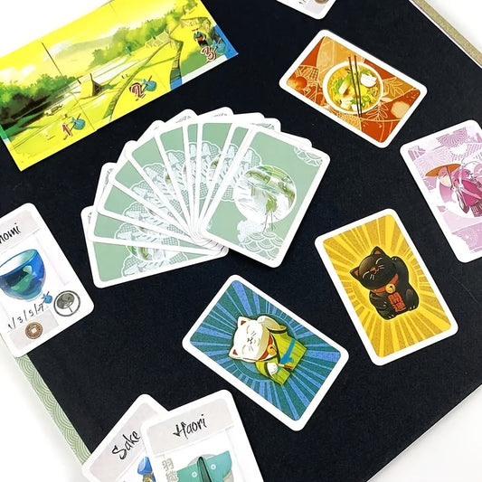 Story of Tokaido, large board game with a length of 33.46inch, easy to learn, tabletop games for family members' interaction, educational significance, couple's game, multiplayer game, friends gathering table game, hands-on a SS69