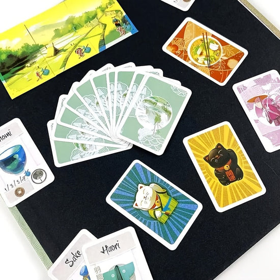 Story of Tokaido, large board game with a length of 33.46inch, easy to learn, tabletop games for family members' interaction, educational significance, couple's game, multiplayer game, friends gathering table game, hands-on a SS69