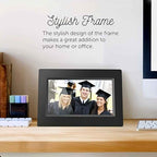 Large Digital Clock Designed for Seniors with Dementia, Featuring a Calendar Display, Alarms, And Functions As a Wall Clock Showing Day And Date. It Also Serves As an Alarm Clock, Desk Clock, Electronic Photo Frame, And Suppo
