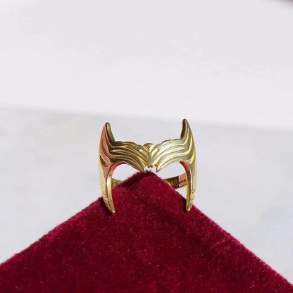 Classic Scarlet Witch Crown Rings For Men Girl Fashion Superhero Cosplay Jewelry Accessories Gift Adjustable Witch Crown Ring - SS69
