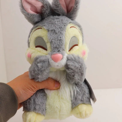 Cute Thumper Rabbit Disney Bambi Girlfriend Miss Bunny Plush Toy Gifts For Kids Girls Kawaii Stuffed Animal Dolls Gray & Yellow - SS69