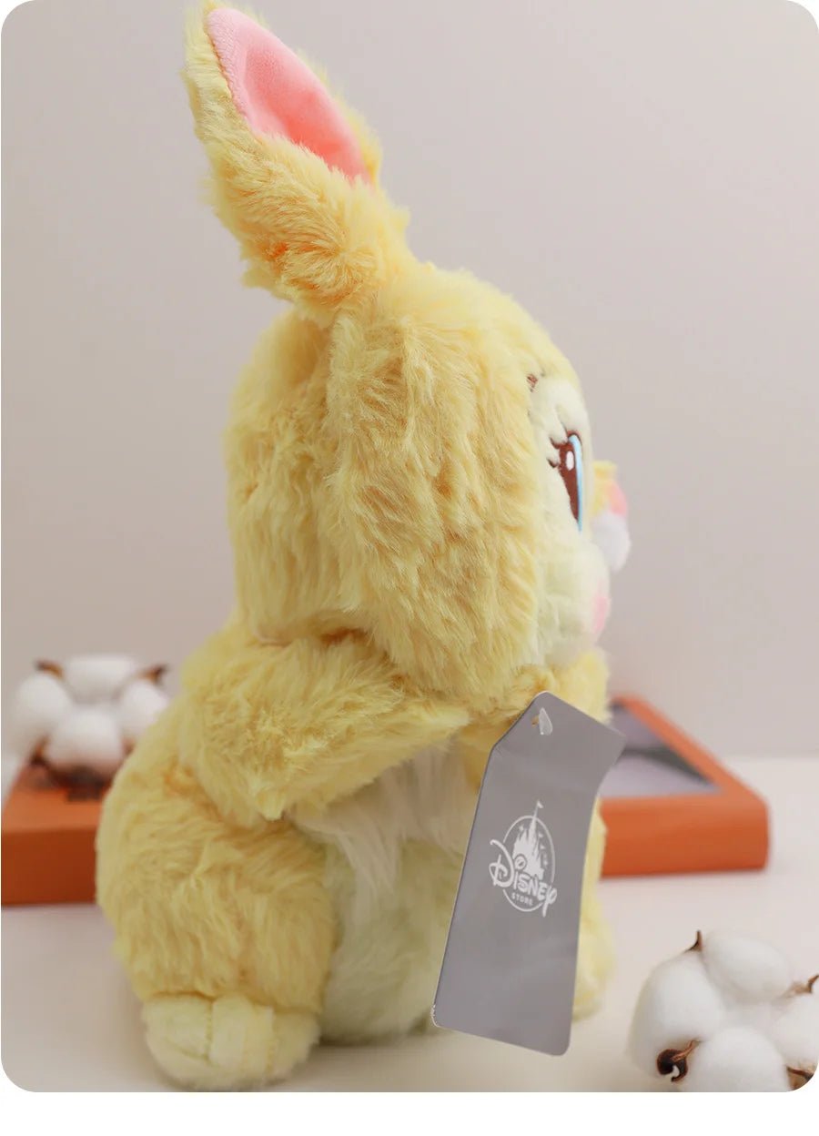 Cute Thumper Rabbit Disney Bambi Girlfriend Miss Bunny Plush Toy Gifts For Kids Girls Kawaii Stuffed Animal Dolls Gray & Yellow - SS69