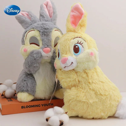 Cute Thumper Rabbit Disney Bambi Girlfriend Miss Bunny Plush Toy Gifts For Kids Girls Kawaii Stuffed Animal Dolls Gray & Yellow - SS69