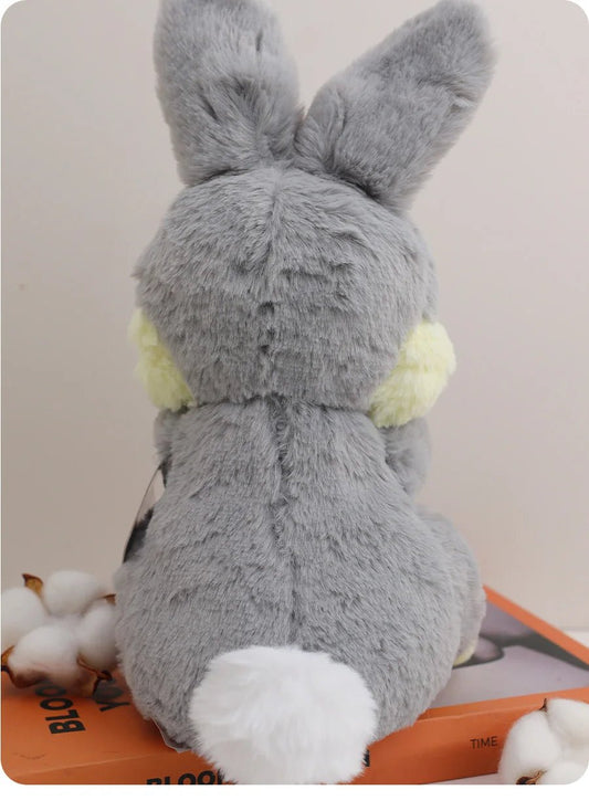 Cute Thumper Rabbit Disney Bambi Girlfriend Miss Bunny Plush Toy Gifts For Kids Girls Kawaii Stuffed Animal Dolls Gray & Yellow - SS69