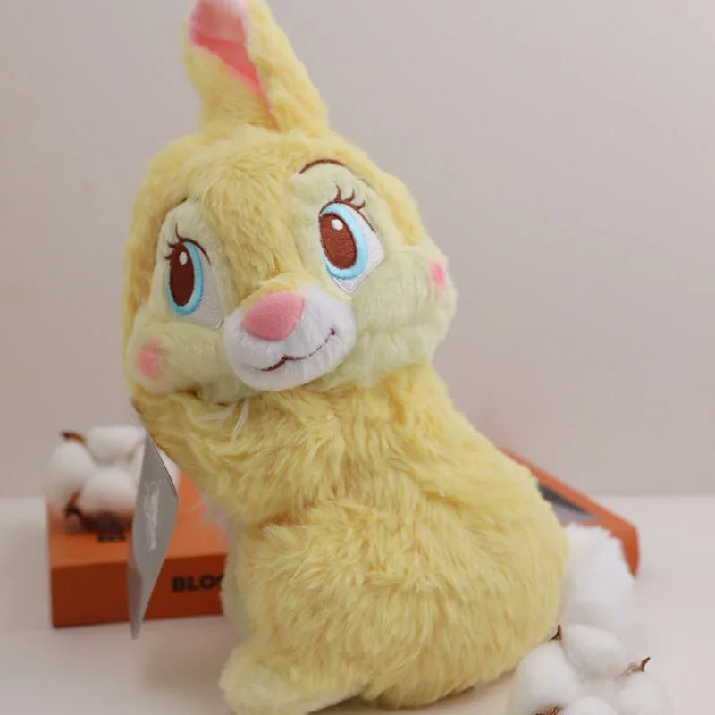 Cute Thumper Rabbit Disney Bambi Girlfriend Miss Bunny Plush Toy Gifts For Kids Girls Kawaii Stuffed Animal Dolls Gray & Yellow - SS69