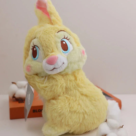 Cute Thumper Rabbit Disney Bambi Girlfriend Miss Bunny Plush Toy Gifts For Kids Girls Kawaii Stuffed Animal Dolls Gray & Yellow - SS69