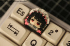 Cute Zenless Zone Zero Ellen Joe Key Caps Resin Layered Drip Gel Design Artisan Keycaps for Mechanical Keyboard Accessories Gift - SS69