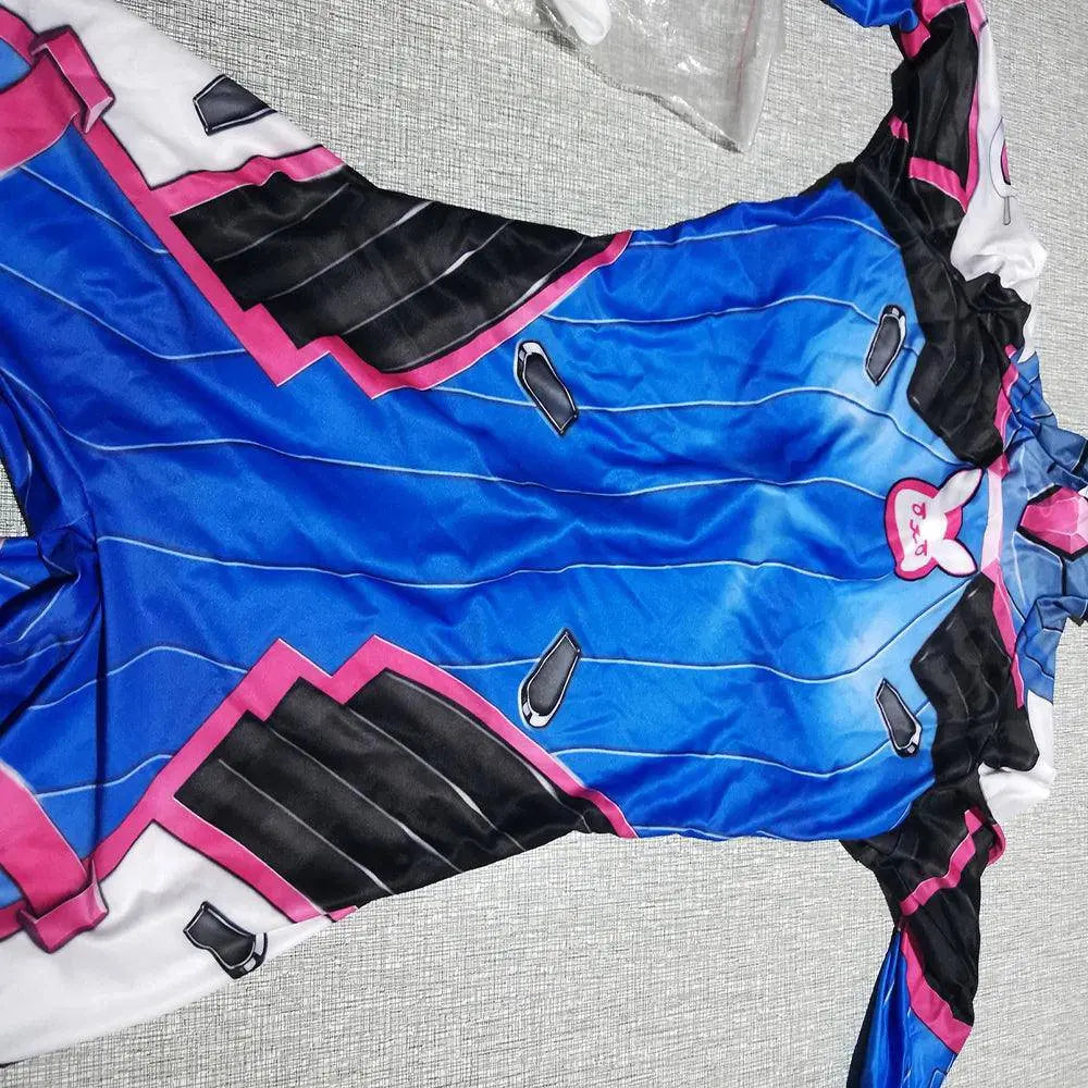 d.va Cosplay Costumes Superhero Zentai Suit dva Halloween Bodysuit Adults Kids - SS69