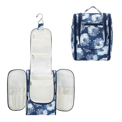 Travel Bag for Toiletries Cosmetic Bags for Women Hanging Toiletry Bag Multi-compartment Makeup Bag Organizer Bag for Essentials Accessories Makeup Bag for Cruise Essential Items Christmas Gift
