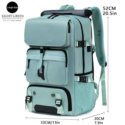 One Large Capacity Laptop Backpack, Designed for Both Men And Women, Featuring a Multifunctional Travel Design with a Compartment for Shoes, Ideal for Business Trips, Travel, College, Holiday Travel, Party Gifts, School Use