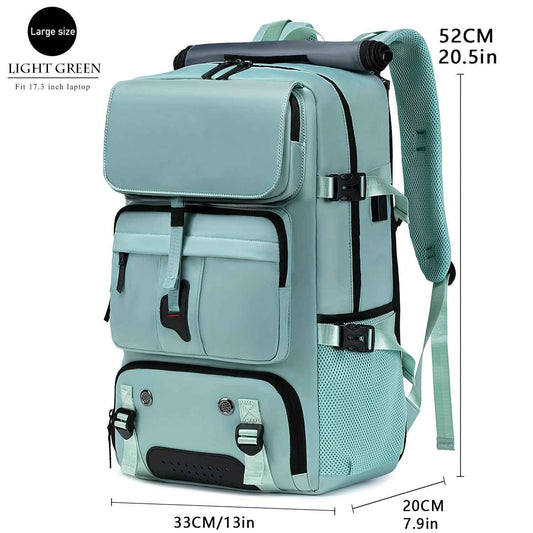 One Large Capacity Laptop Backpack, Designed for Both Men And Women, Featuring a Multifunctional Travel Design with a Compartment for Shoes, Ideal for Business Trips, Travel, College, Holiday Travel, Party Gifts, School Use