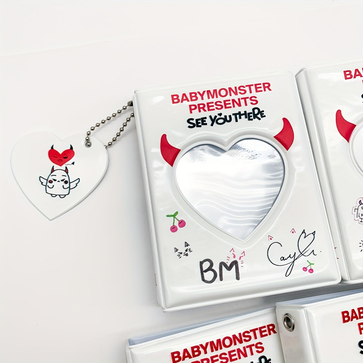 BABYMONSTER K-Pop Photocard Album - Faux Leather, Rectangular Storage for Rami, Ahyeon, Rora, Asa, Rukka, Chiquita, Pharita & More SS69