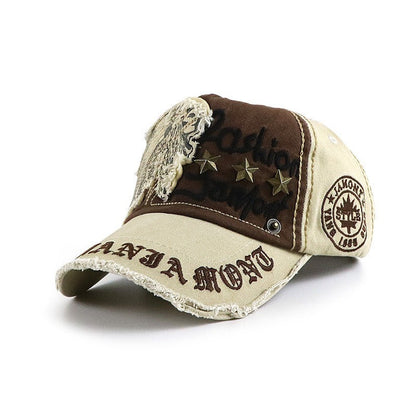 Men's Summer Hat - Trendy Baseball Cap, Casual Letters, Outdoor Personality for Young Men SS69