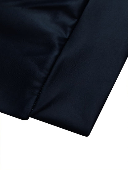 Fashion Patchwork Color Contrast Letter Print Loose Casual V-neck Hoodie SS69