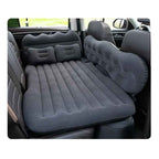 High-Value Comfortable Inflatable Car Bed, Car Accessories, Soft And Skin-Friendly Flocking Folding Design, Suitable for Camping Beach Trips, Outdoor Picnics, Road Trips, Pool Air Beds, Party Air Beds