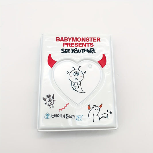 BABYMONSTER K-Pop Photocard Album - Faux Leather, Rectangular Storage for Rami, Ahyeon, Rora, Asa, Rukka, Chiquita, Pharita & More SS69 9.69 7