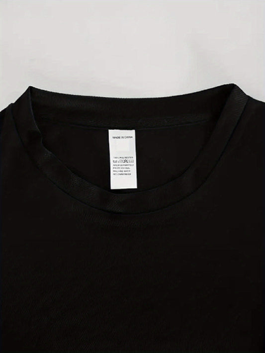 "Squid Dance" 2D Print Trendy And Unique Boys' T-Shirt, Casual Short-Sleeve Lucky And Comfortable Summer Outdoor Top. SS69