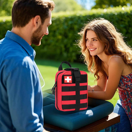 377pcs Survival Kit, Outdoor, Adventure Travel, Home, Camping, Sports, Office, Car, School First Aid Equipment Tools, Men'S Gift, Women'S Gift